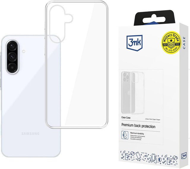 3MK Schutzhülle für Samsung Galaxy A17 4G und A17 5G, Transparent - Bild 1