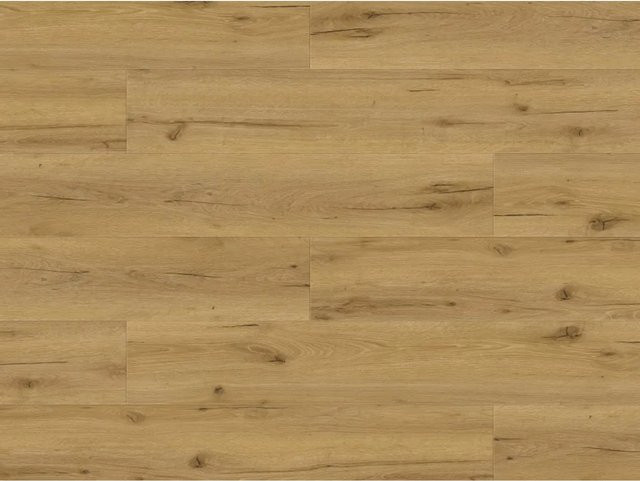 BASICfloor Vinylboden Oak Rustic Natural Landhausdiele in Holzoptik, braun/natur, Klebeverlegung - Bild 1