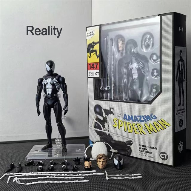 Ct Toys Marvel The Amazing Spider-Man Mafex 147, Actionfigur, Spider Man Venom - Bild 1