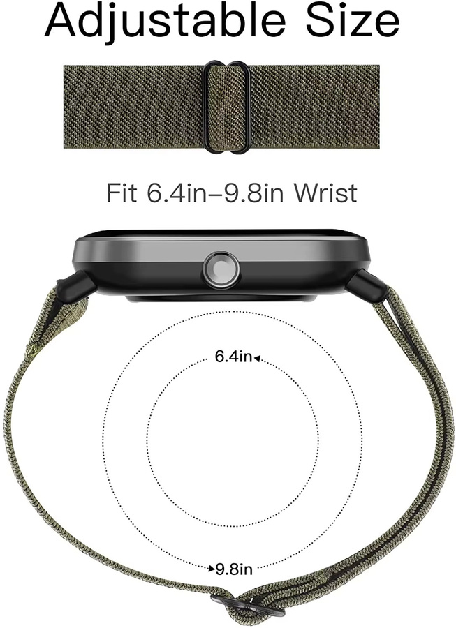 Lbiaodai Uhrenarmband Nylon, Redmi Watch 5 Active/5 Lite - Bild 6