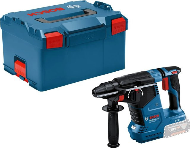 Bosch Professional GBH 18V-24 C SDS-Plus Akku-Bohrhammer 18V mit 2,4 Joule in Blau/Schwarz ohne Akku und L-Boxx - Bild 1