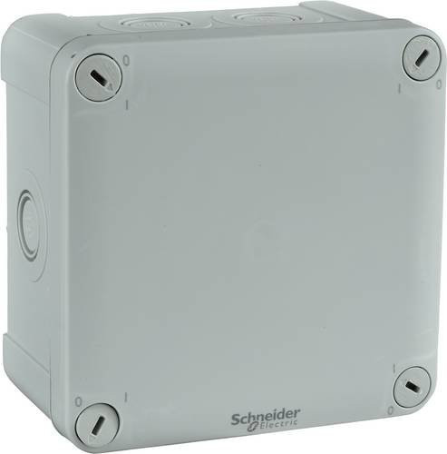 Schneider Electric ENN05085 Abzweigdose in Grau, B/T/H: 11,6 x 11,6 x 7,4 cm - Bild 1