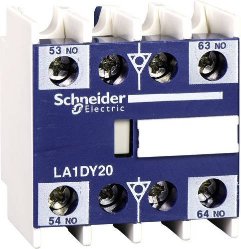 Schneider Electric LA1DZ40 Hilfsschalterblock in Blau - Bild 1