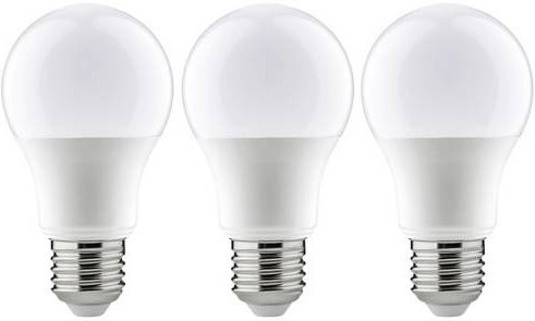 Paulmann LED Leuchtmittel E27 8W Warmweiß 3er Set Durchmesser: 60 mm, Höhe: 105 mm - Bild 1