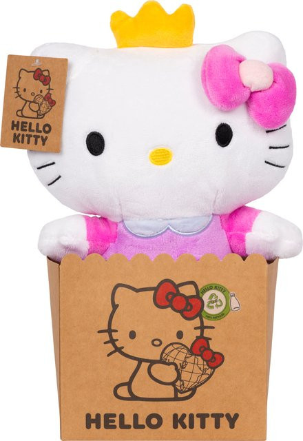 Hello Kitty Prinzessin Plüsch Kuscheltier pink - Bild 1