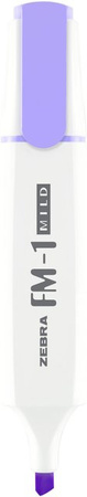 ZEBRA Textmarker FM-1 Mild Highlighter mit Keilspitze in Lila