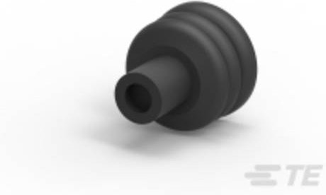 TE Connectivity Single Wire Seals 2822353-1 aus Kunststoff in Schwarz - Bild 1