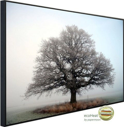 papermoon Infrarotheizung EcoHeat Baum auf Insel in Bunt mit Matt-Effekt, App-Steuerung und Überhitzungsschutz - Bild 1