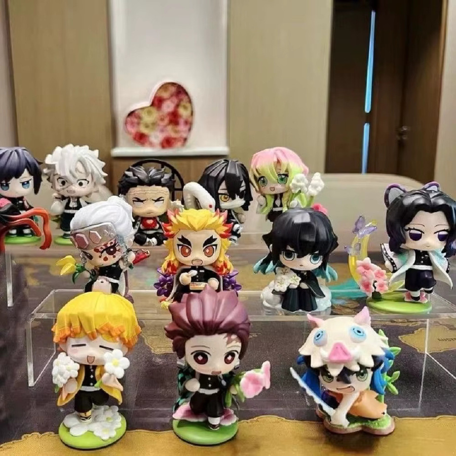 Bandai Demon Slayer Figuren-Set, Q-Version, Kunststoff, Bunt / Mehrfarbig - Bild 3