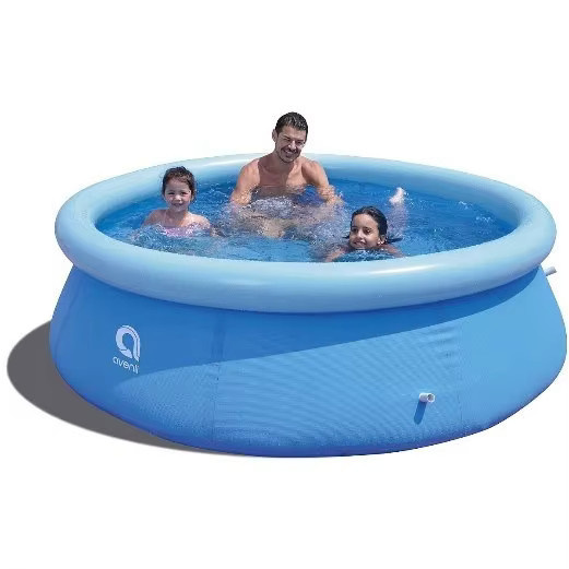 Avenli Runder Gartenpool mit Stahlrahmen in Blau - Bild 3