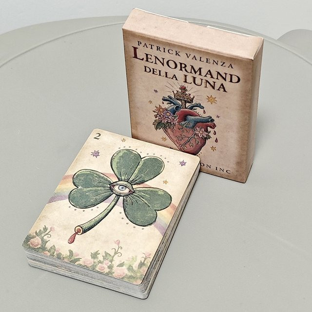 Deviant Moon Lenormand Della Luna Classic Deck, Lenormand Oracle-Karten, 36 Stück - Bild 1