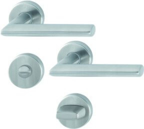 Hoppe Rosettengrabstock aus Edelstahl in Silber - Bild 1