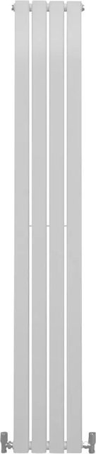Monstershop Paneelheizkörper aus Stahl in Weiß, B: 160 cm, H: 70 cm - Bild 1