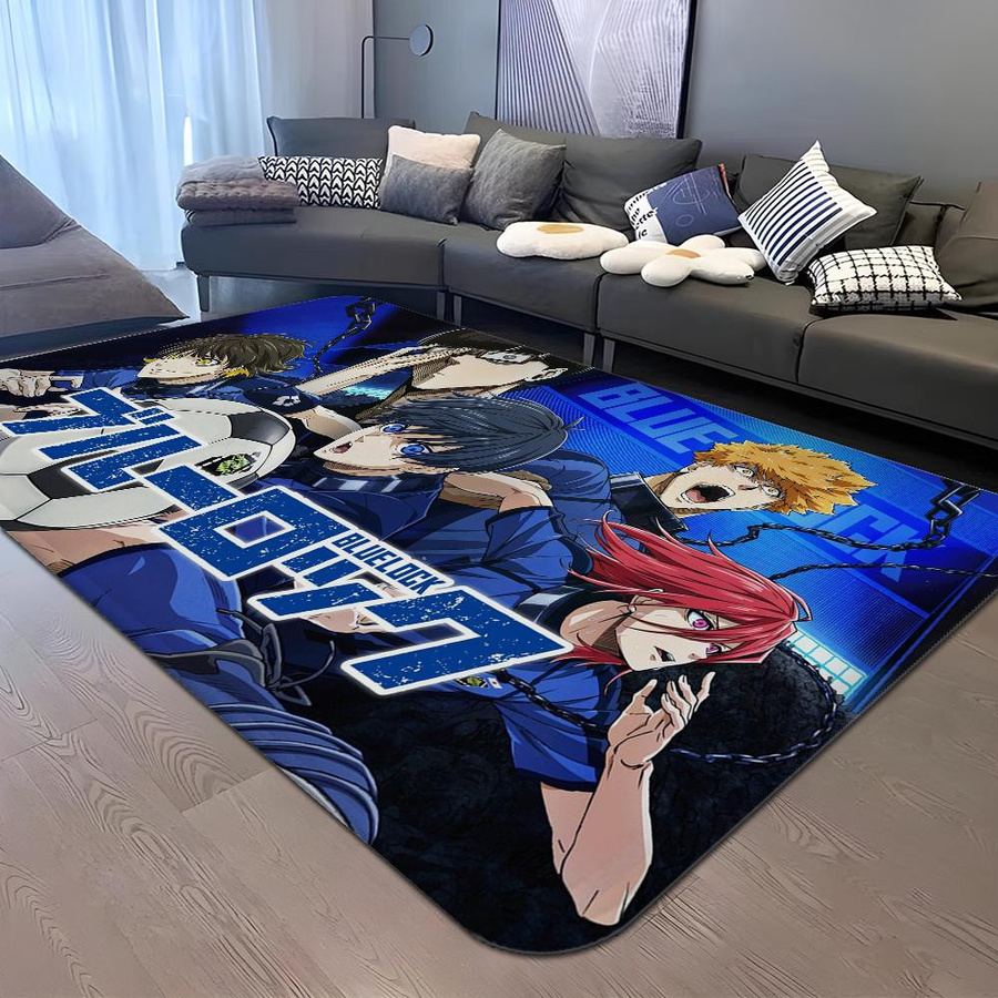 Karpetti Teppich Blau Geflochten B/T: 80 x 160 cm - Bild 2