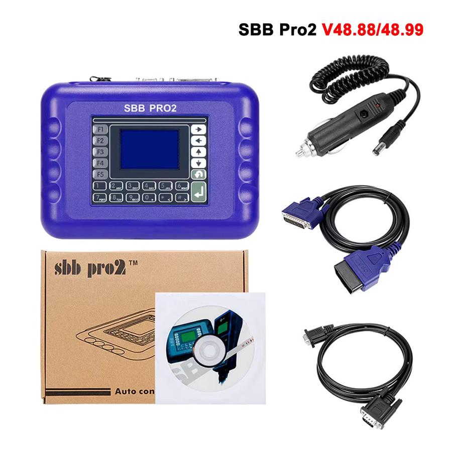 SBB PRO2 V48.99 Autoschlüssel-Programmierer in Purple für europäische Fahrzeuge mit Speicherstift-Code und Mehrsprachigkeit - Bild 3