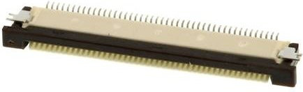Molex FFC/FPC-Anschluss Polzahl 45 mit 0,5 mm Rastermaß in Weiß - Bild 1