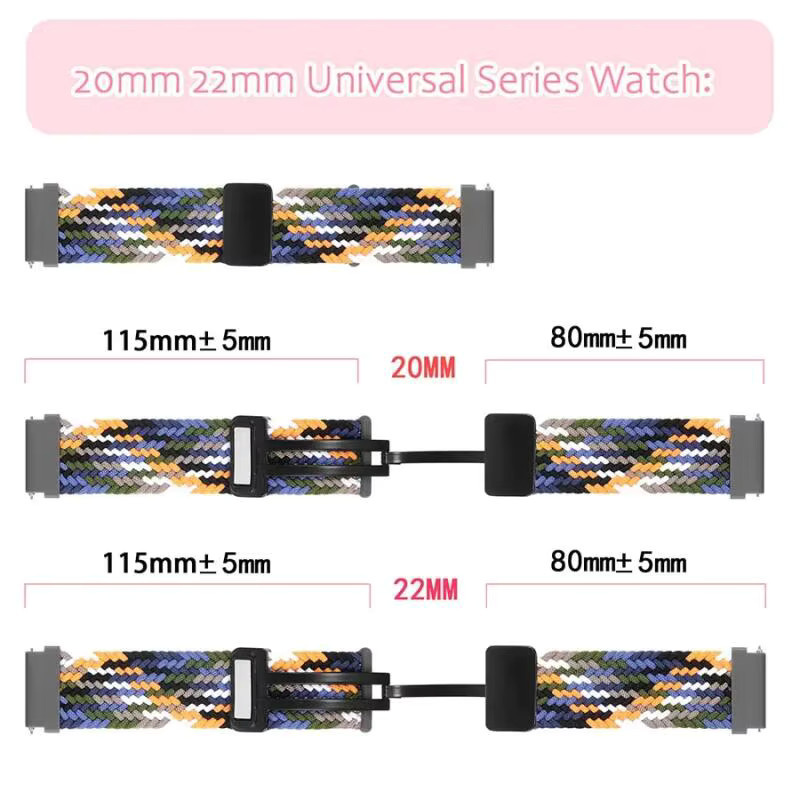 CMF by Nothing Uhrenarmband Nylon, 22 mm, Multicolor - Bild 5