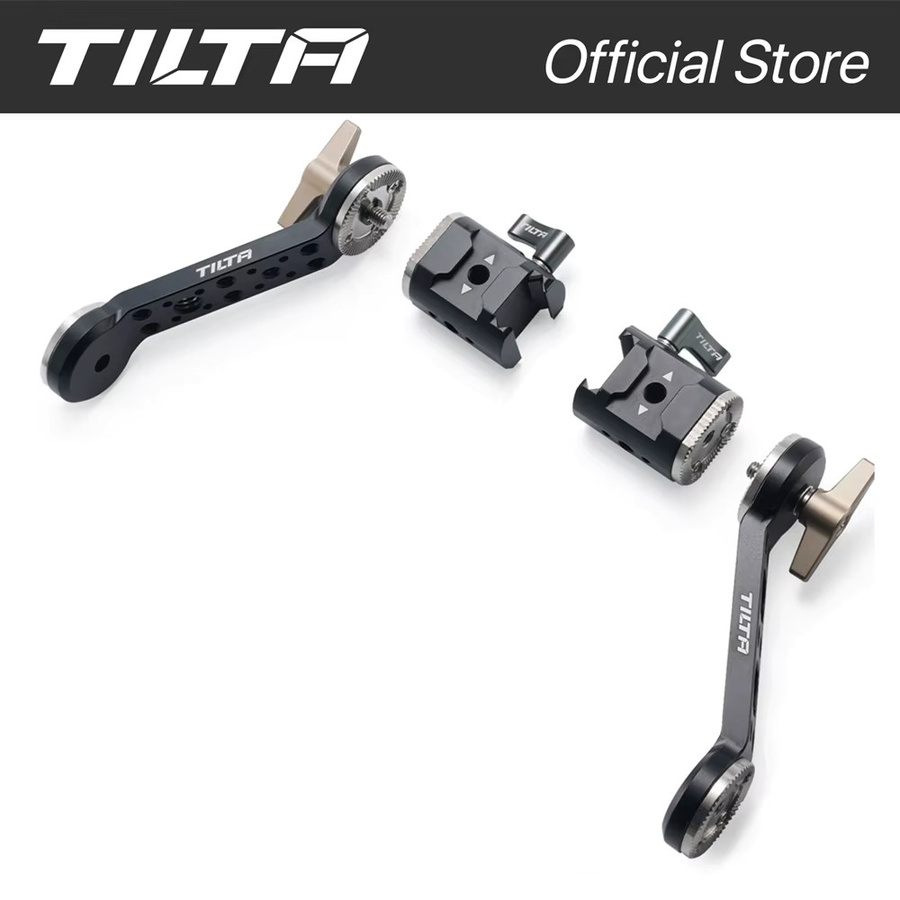 Tilta TGA-ANA Verstellbare NATO-Schienenverlängerungsarme und Rosettenhalterung für DJI RS 2, RS 3 Pro, RSC 2, RS 3, RS 4 Pro, RS 4 und RS 5 in Schwarz - Bild 1