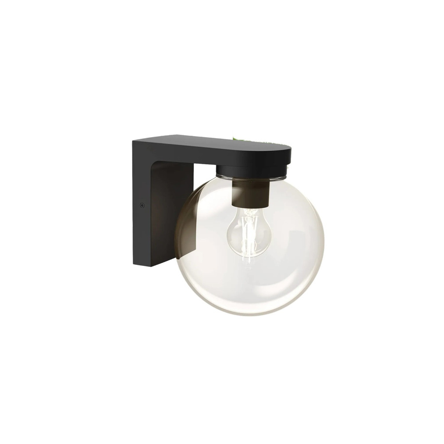 Philips Outdoor-Wandleuchte Ulio in Schwarz aus Aluminium, B/H/T: 22,7 x 25,2 x 20,0 cm - Bild 2
