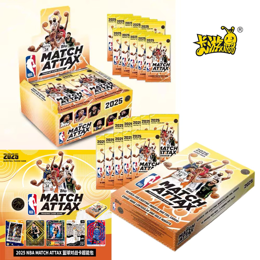 KAYOU NBA Star Card 2025 NBA Match Attax, Kartenspiel, TCG Battle Collection, Energy Pack - Bild 3