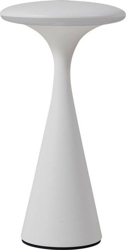 Dimmbare moderne LED Tischlampe Evelen' von Lindby in Weiß aus Kunststoff mit IP54 Schutzart - Bild 1