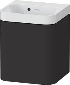 Duravit Möbelwaschtisch Happy D.2 Plus in Graphit Matt, Wandhängend, B/T: 40 x 36 cm - Bild 1