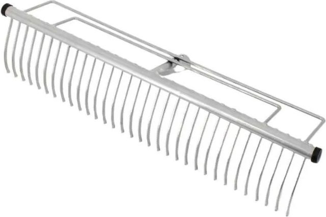 Galaflor Rasenrechen aus Stahl, Breite: 60 cm - Bild 1