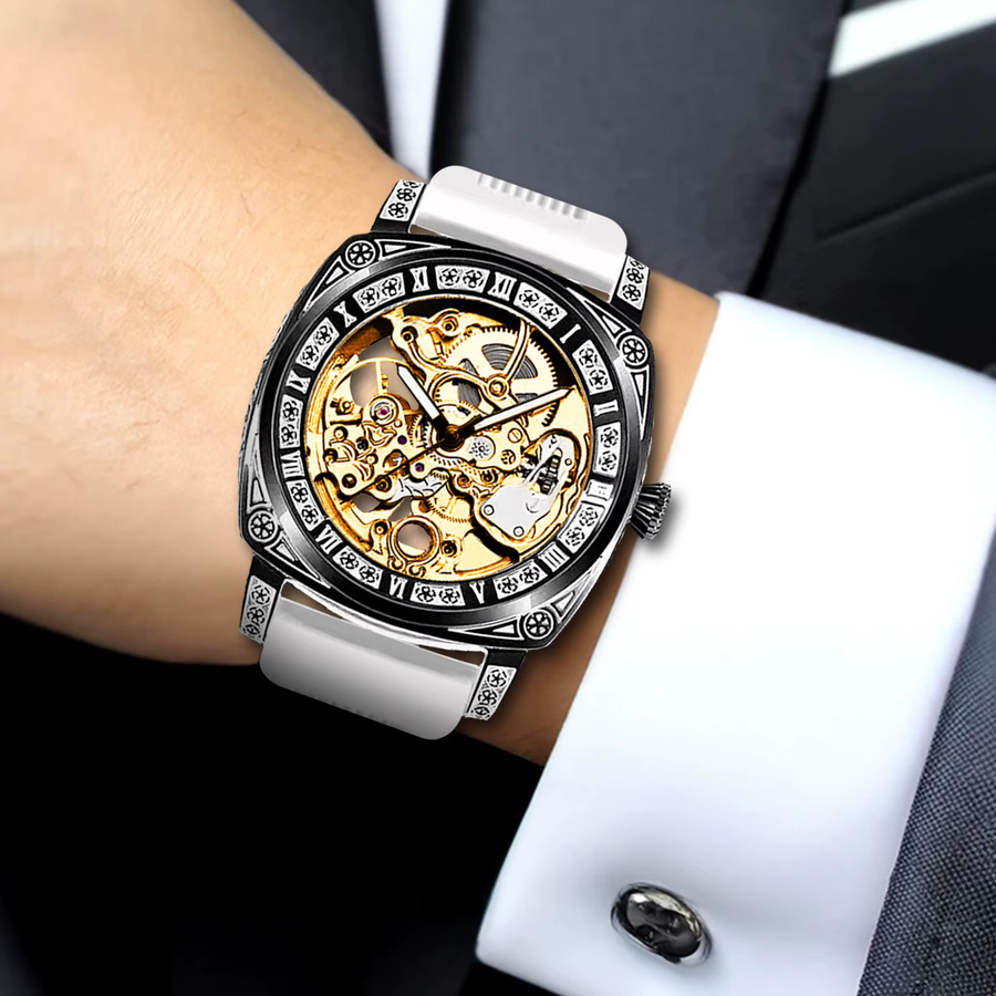 CAROTIF Armbanduhr, mechanische Tourbillon, Herren - Bild 2