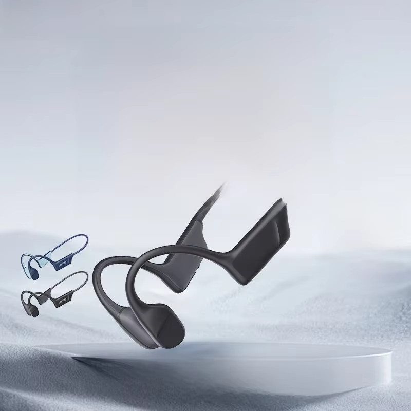 Sanag B22s Knochenleitungs-Kopfhörer mit Bluetooth 5.3, IPX5 wasserdicht und dynamischem räumlichem Klangfeld in Schwarz - Bild 1
