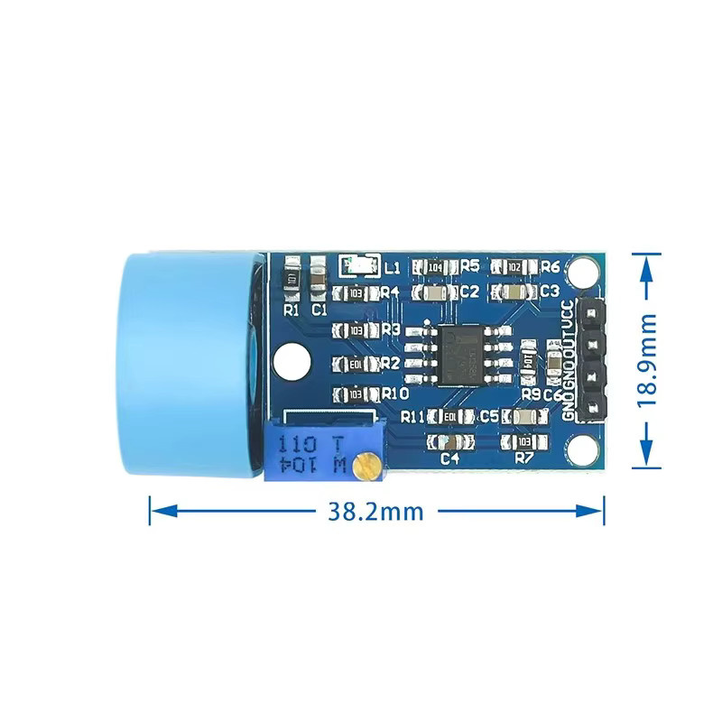 Si Tai&SH ZMCT103C Präzisions-Mikrostromtransformatormodul Einphasiger AC Stromsensor mit aktivem Ausgang, Blau - Bild 2