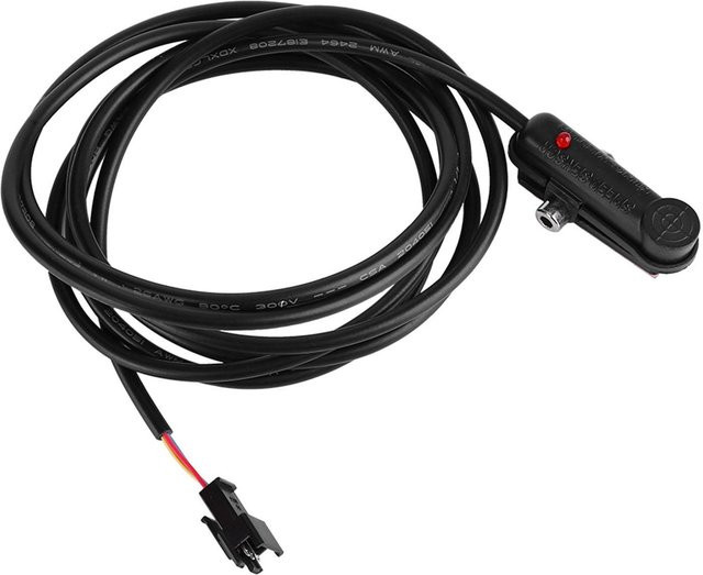 Shoemst Externer Hall-Magnetkopf Geschwindigkeitssensor für Elektrofahrrad und Roller Controller, Schwarz - Bild 1