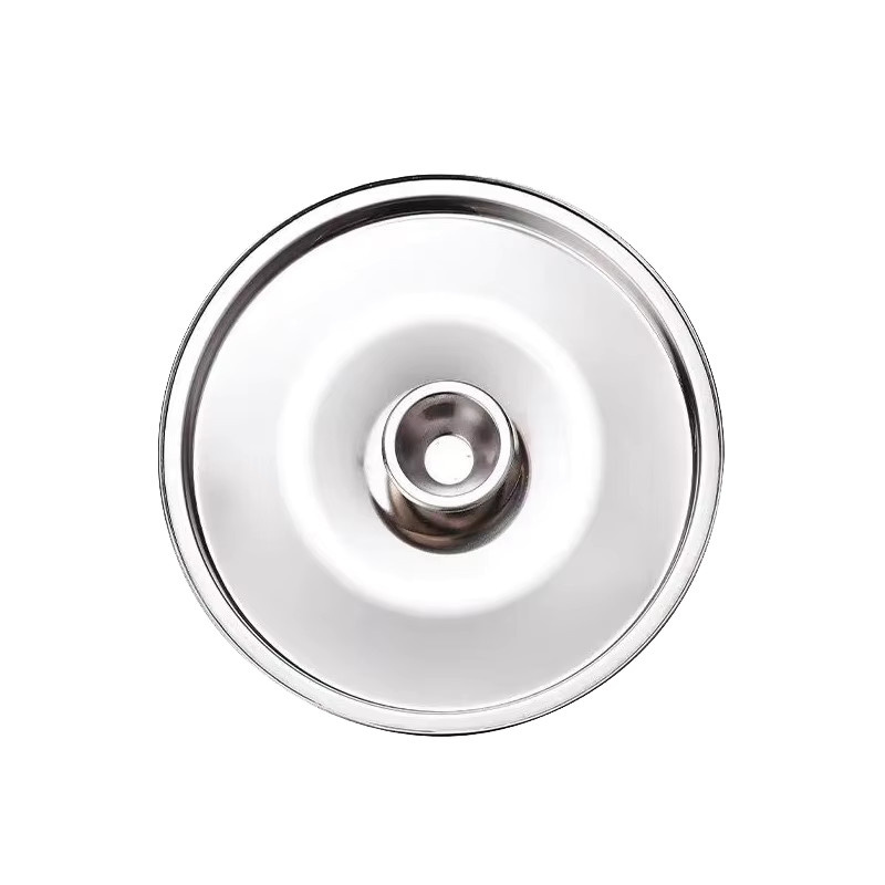 Hoeaden Ersatzdeckel aus Edelstahl rund in Silber für Töpfe von 10 bis 26 cm - Bild 5