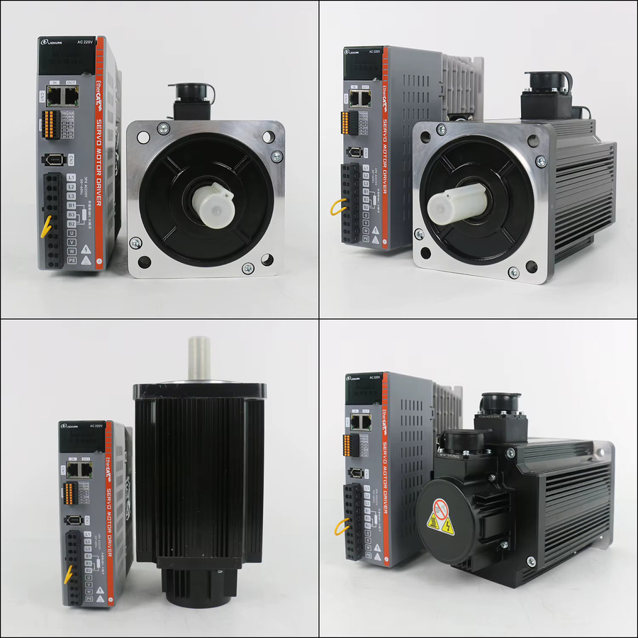 Lichuan EtherCAT Servomotor Set mit Servotreiber und 3M Kabel für CNC-Kits - Bild 3