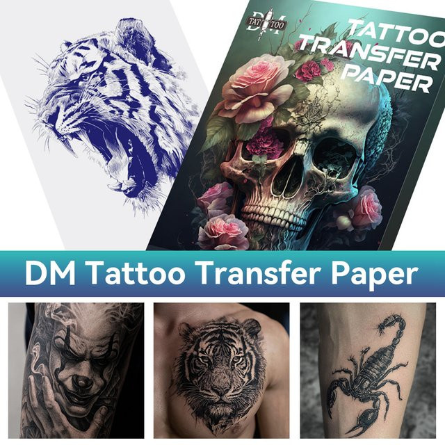 DMTATTOO Tattoo-Transferpapier im A4-Format für Transfermaschinen - Bild 1
