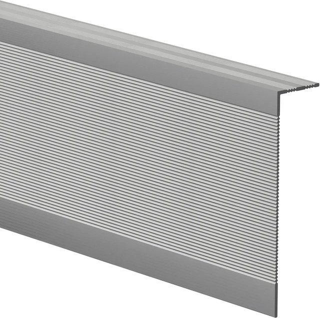 GS Terrassen Blendenwinkel aus Aluminium, Silber, B: 23 mm, T: 120 mm, H: 2.000 mm - Bild 1