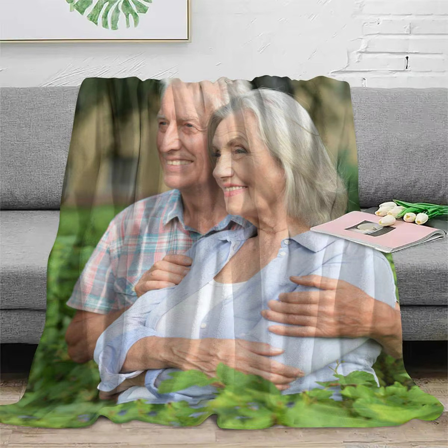 Personalisierte Flanelldecke von SRH mit Cartoon-Motiv und HD-Digitaldruck, weiches Polyester in Multicolour - Bild 3