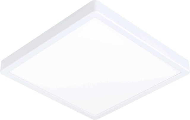 Eglo LED Aufbauleuchte Fueva 5 in Weiß, quadratisch, Warmweiß, 20,5 W - Bild 1