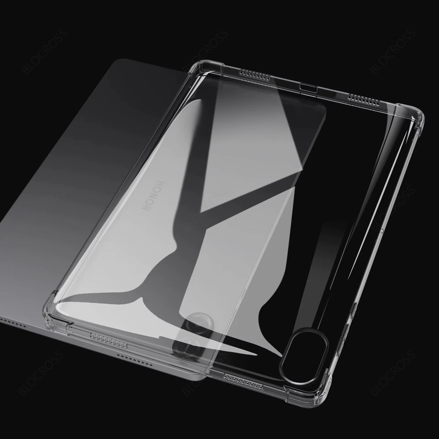 Transparente TPU-Schutzhülle für Honor Pad Modelle in Transparent und Grau - Bild 4