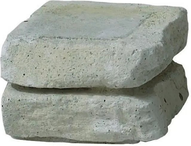 Kann Ziermauer Madoc Füllstein Kalksteinfarben B/T/H: 11 x 10 x 7 cm - Bild 1