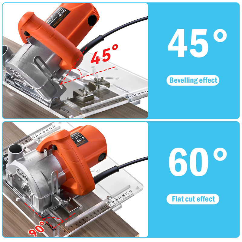Toorise Acryl Router Tisch Einsatz Platte Transparent für Holzbearbeitung mit verstellbarer Führungsschiene - Bild 3