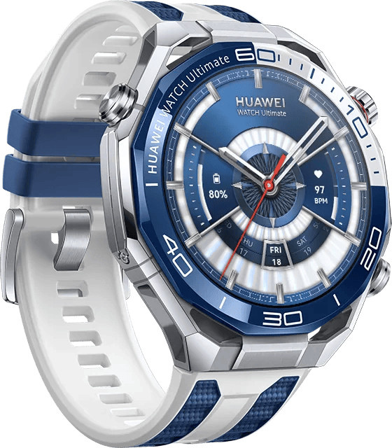 Huawei Watch Ultimate 2 Smartwatch in Blau mit Titan-Gehäuse und Saphirglas, Durchmesser: 48 mm - Bild 1