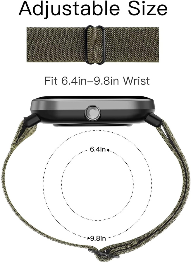 Uhrenarmband, Textil/NATO, Bohemia Nylon, Unisex - Bild 3