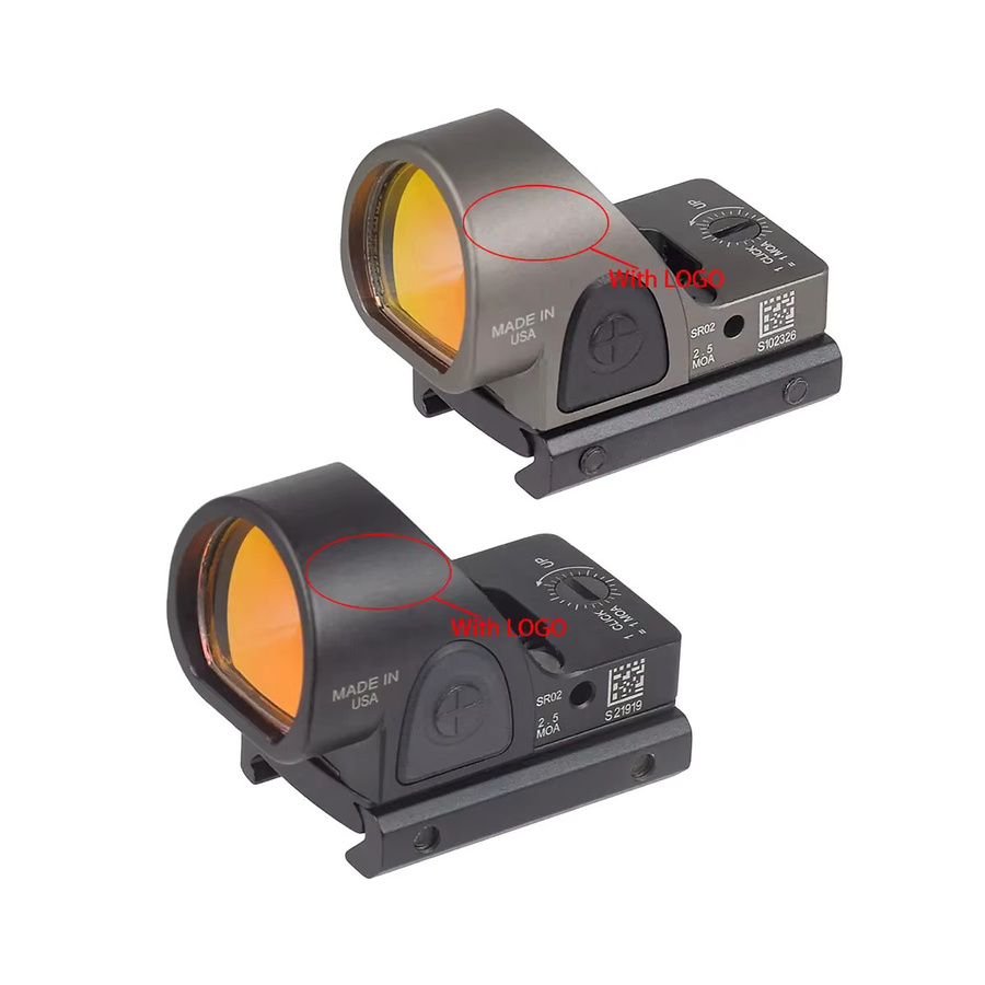 Trijicon RMR SRO Reflex Red Dot Visier für Pistolen und Gewehre mit 20mm Schiene in Schwarz - Bild 3