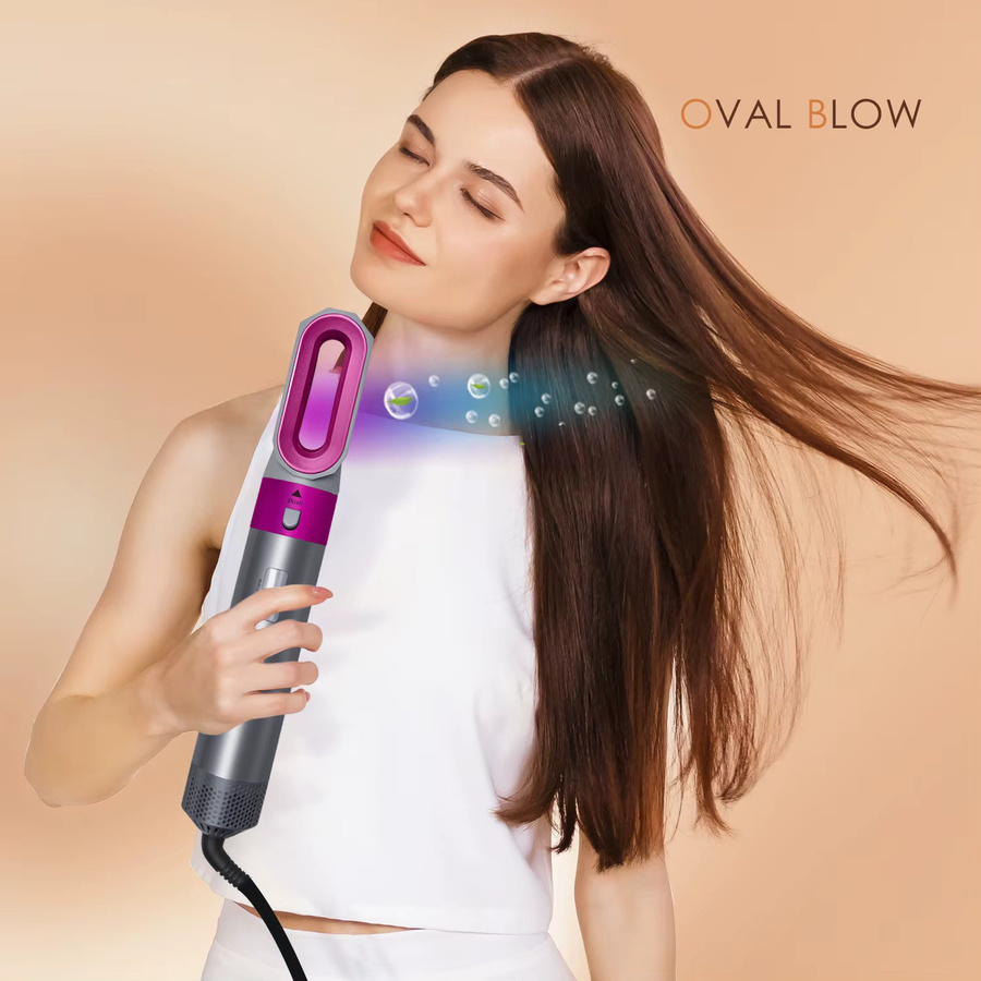 IROVNE 5-in-1 Multifunktions-Heißluftkamm, Haartrockner und Lockenstab - Bild 5