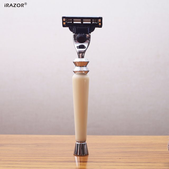 Irazor Mach 3 Sicherheitsrasierer, manuelle Rasierer, Unisex - Bild 1