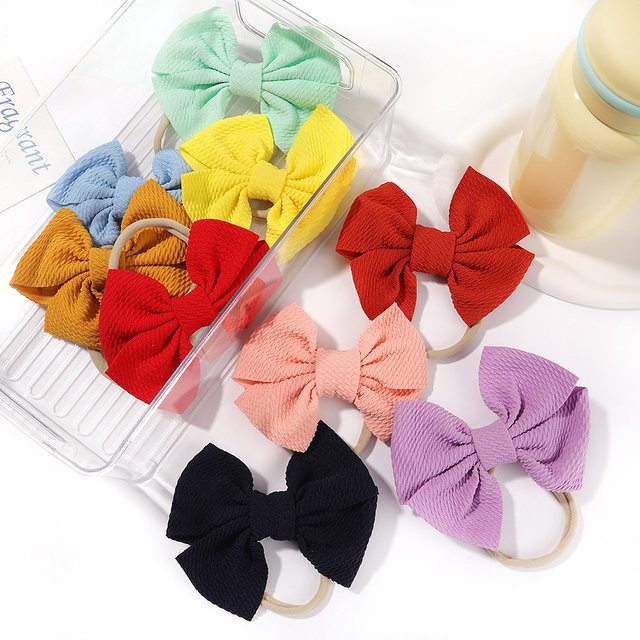 Baby Bows Haarschleifen mit Grosgrain-Band, 6/10/20 Stück, Kinder - Bild 1