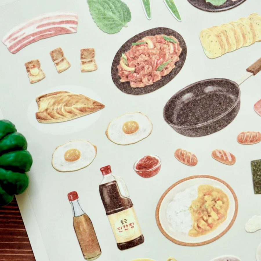 Suatelier DIY-Aufkleber für Scrapbook und Schreibwaren, Mehrfarbig - Bild 4