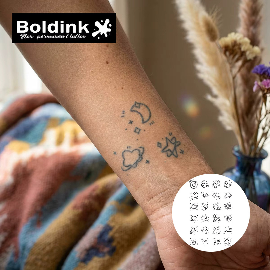 BOLDINK Tattoo-Aufkleber, Unisex - Bild 2