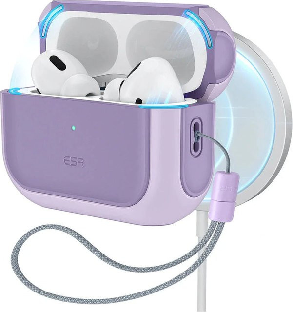 ESR Orbit Hybrid Hülle für Apple AirPods Pro 3, Lila - Bild 1