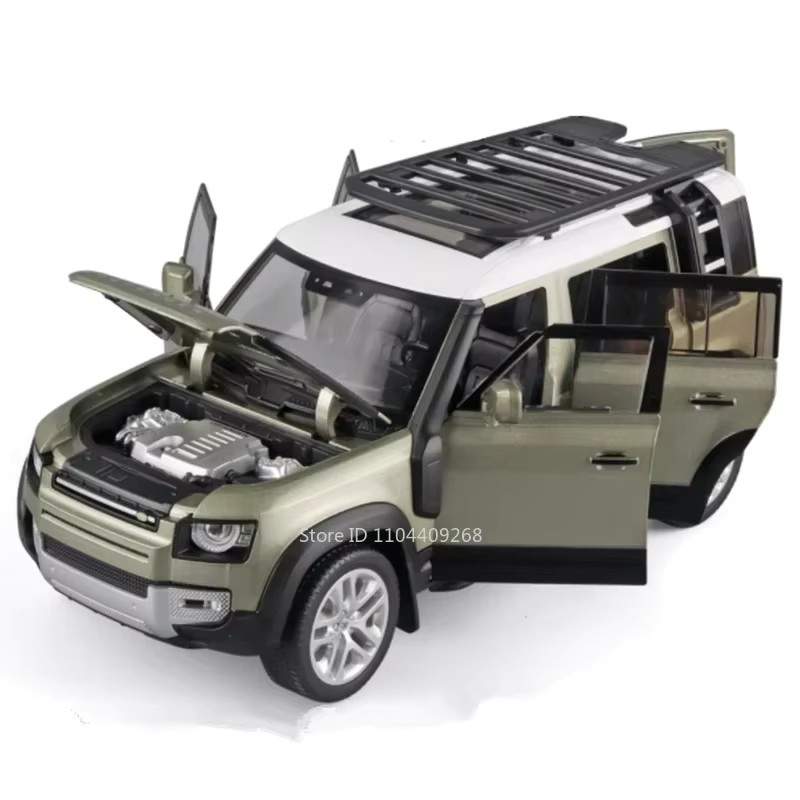 RMZ city Defender 110 SV2022, Automodell, Maßstab 1:18, Grün - Bild 5